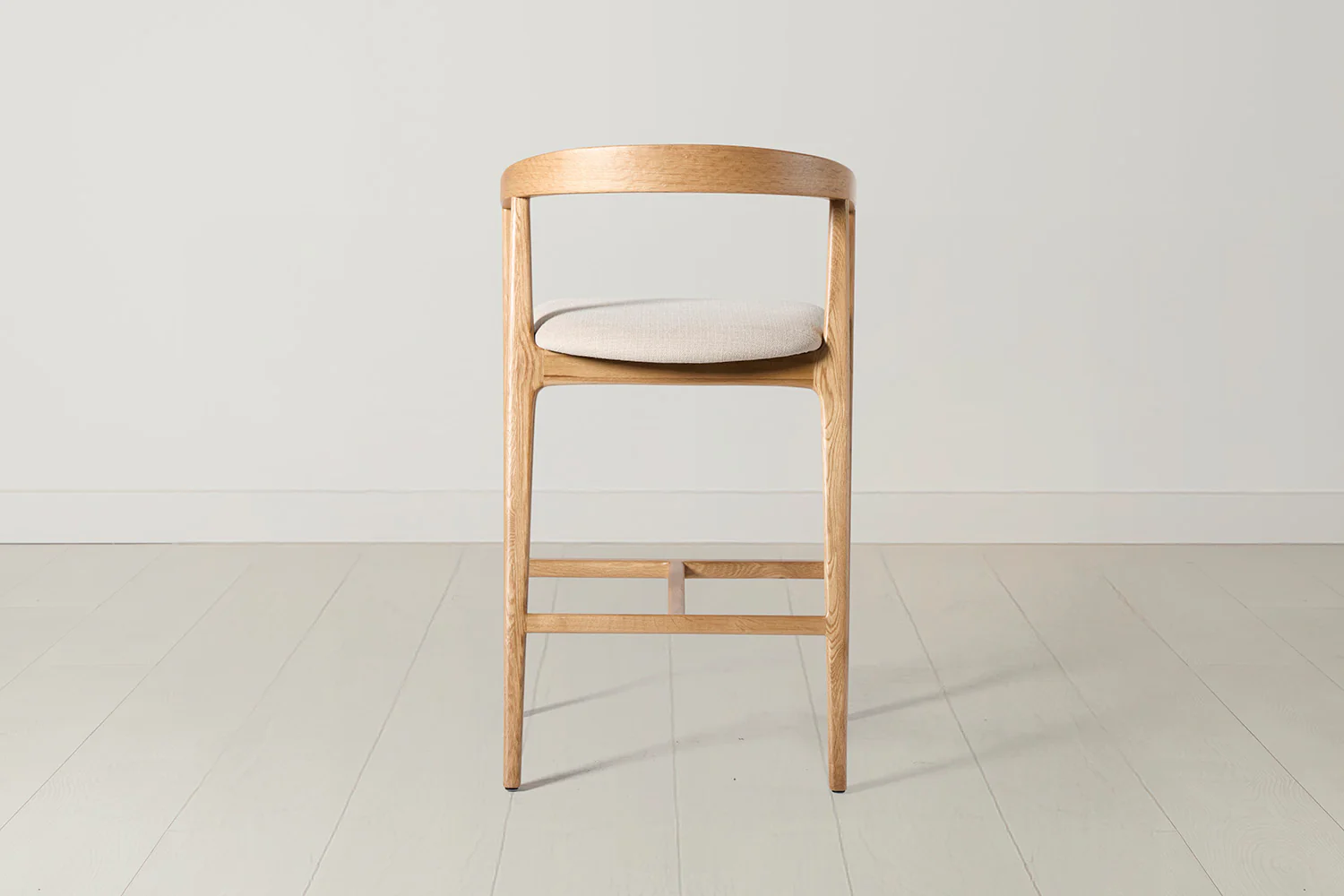 Bar Stool 01, Oak / Oatmeal - Image 7