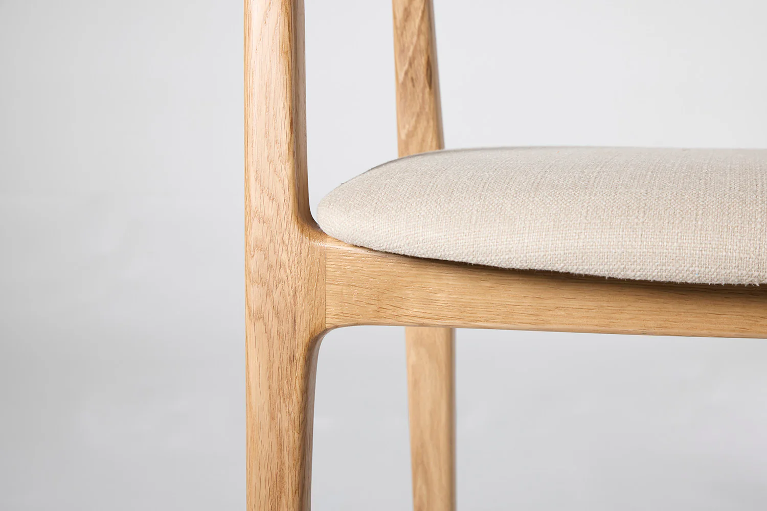 Bar Stool 01, Oak / Oatmeal - Image 9