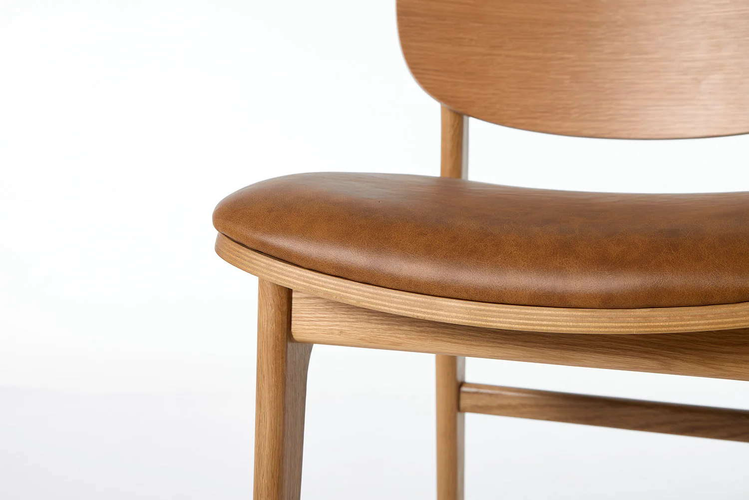 Bar Stool 02, White Oak / Maple - Image 5