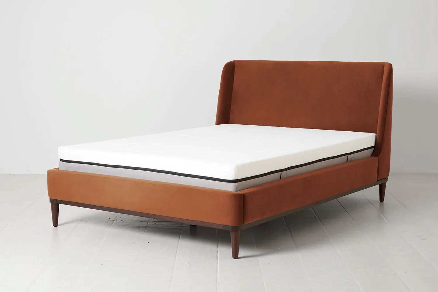 Bed 02 Double Bed, Umber - Image 3