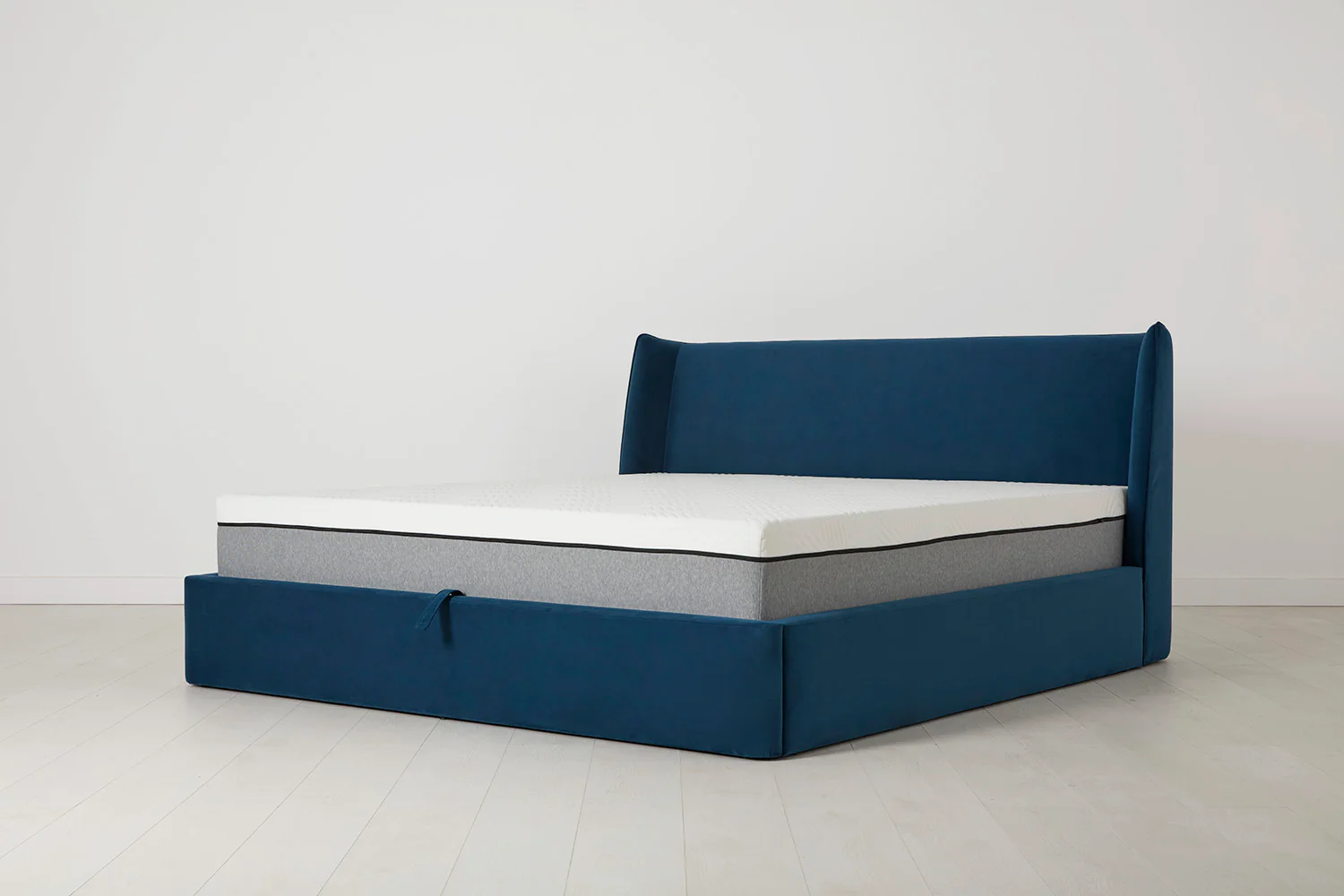 Bed 03 Storage Double Bed, Teal - Image 4