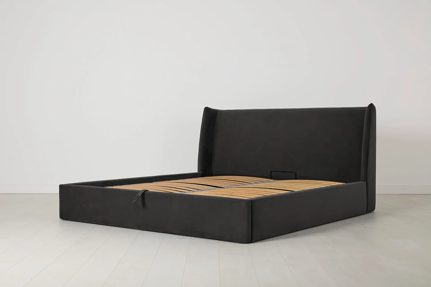 Bed 03 Storage Super King Sized Bed, Charcoal - Image 4