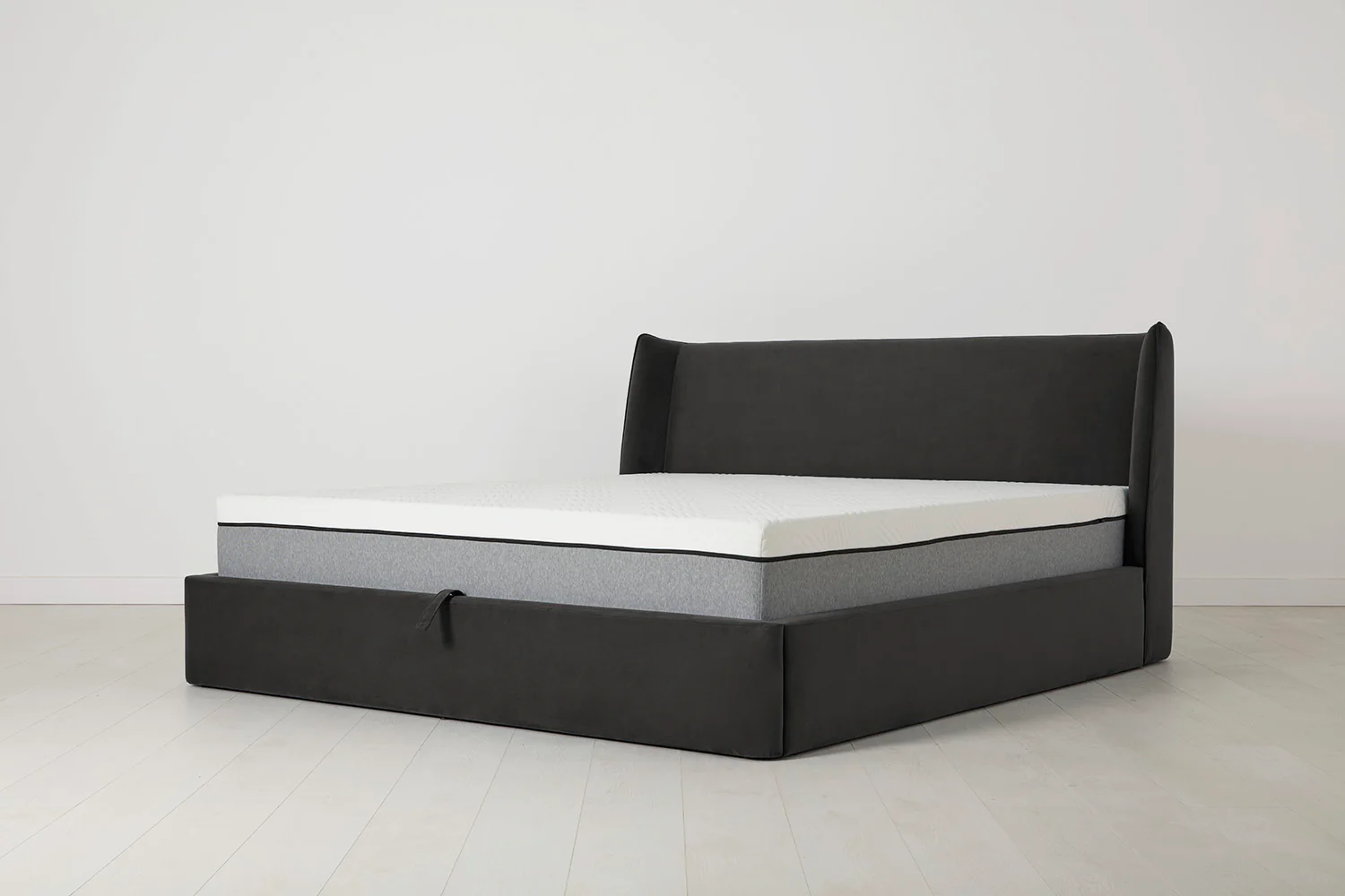 Bed 03 Storage Super King Sized Bed, Charcoal - Image 5
