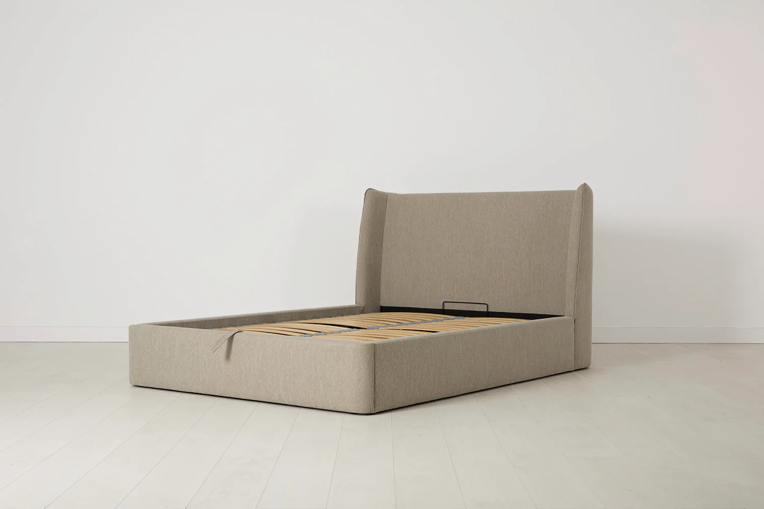 Bed 03 Storage Super King Sized Bed, Pumice - Image 6