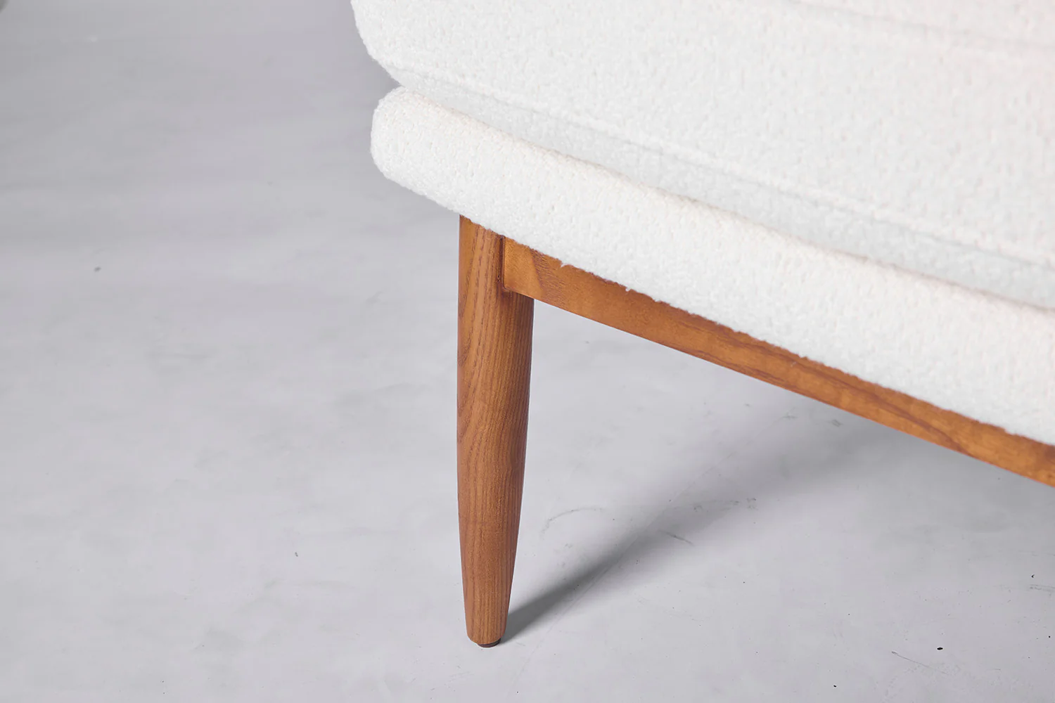 Chair 03 Ottoman, Ivory - Image 4