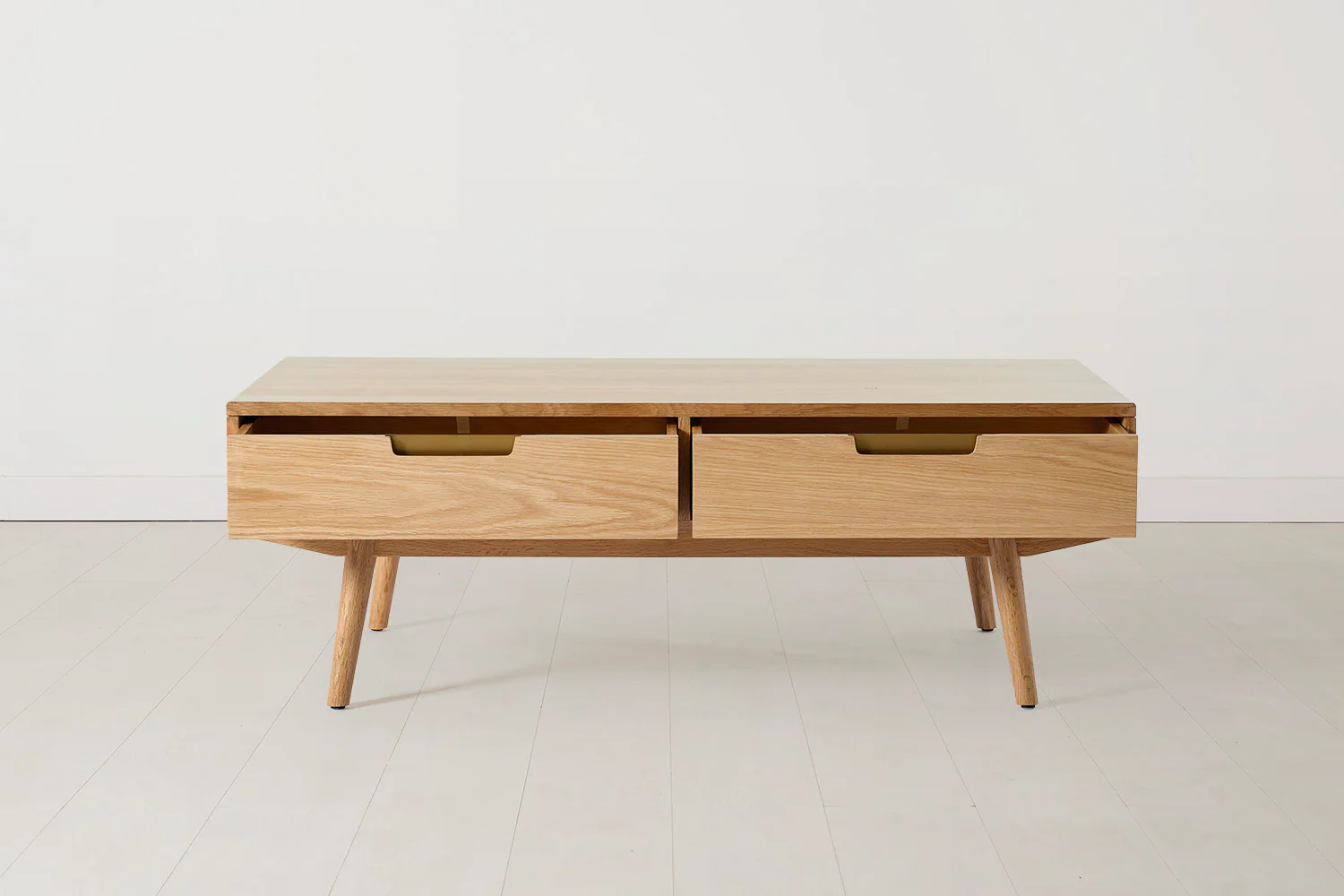Coffee Table 01, Oak / Four drawers - Image 3
