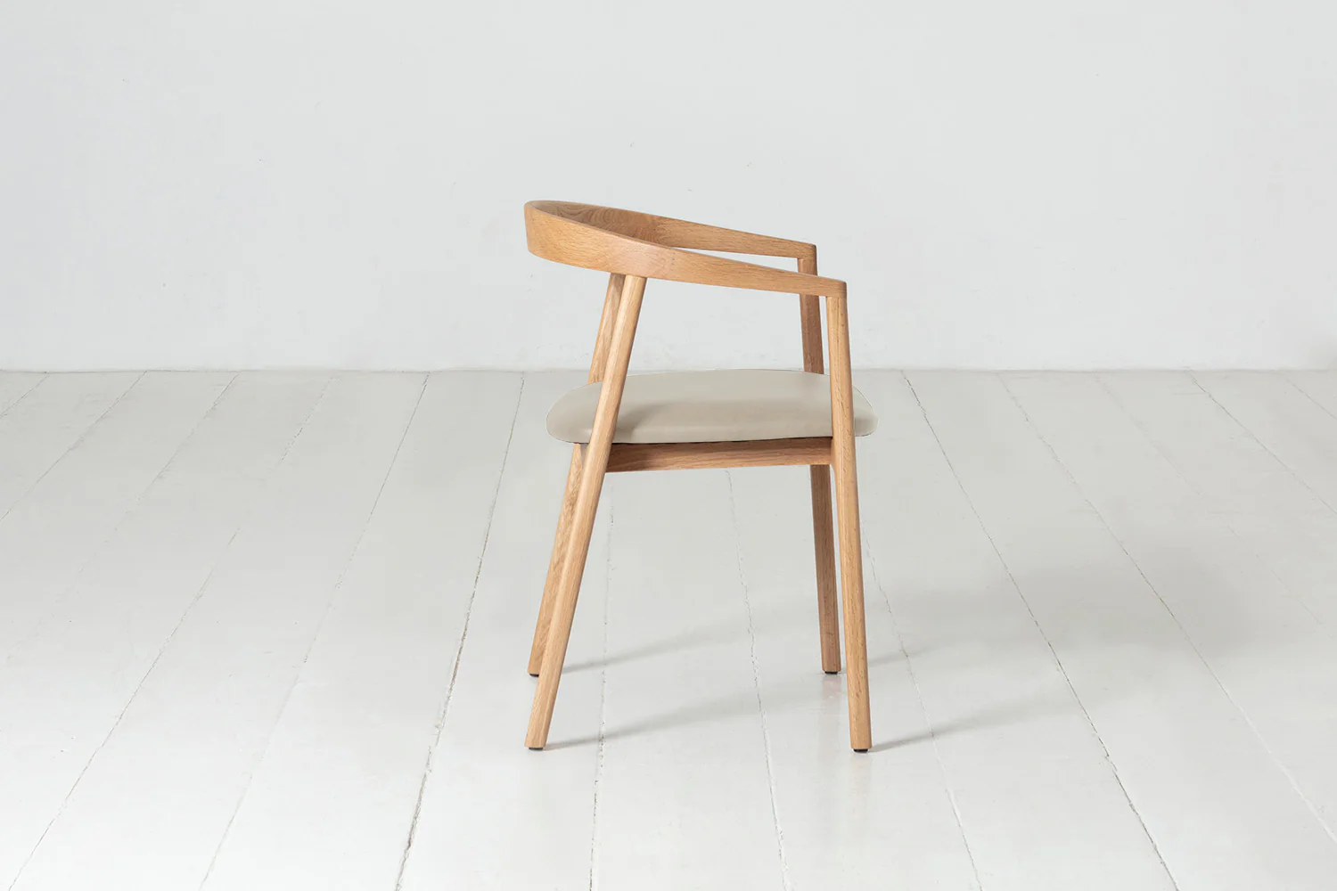 Dining Chair 01 (set of 2), Oak / Oyster - Image 4