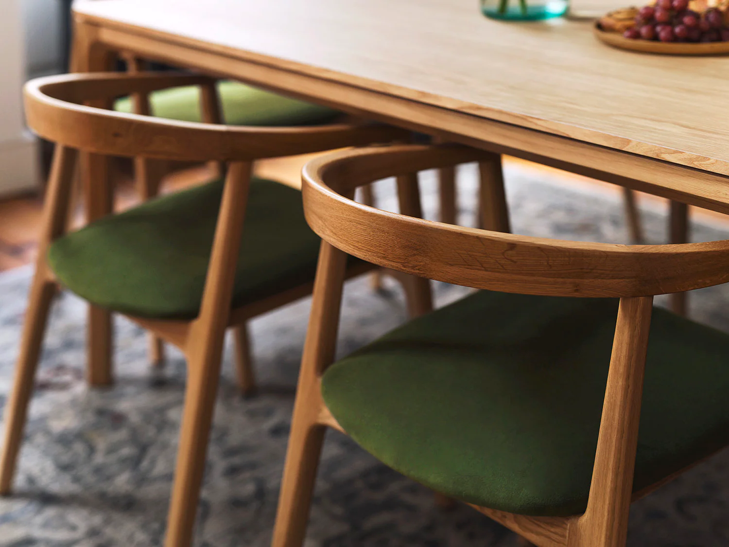 Dining Chair 01 (set of 2), Oak / Vine - Image 4