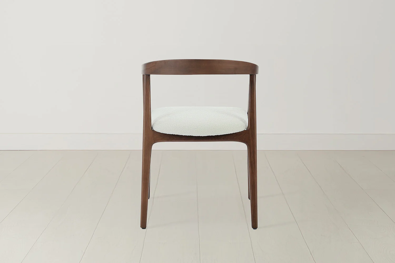 Dining Chair 01 (set of 2), Walnut / Ivory - Image 6