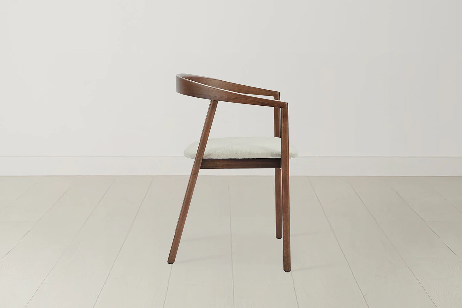 Dining Chair 01 (set of 2), Walnut / Oatmeal - Image 8