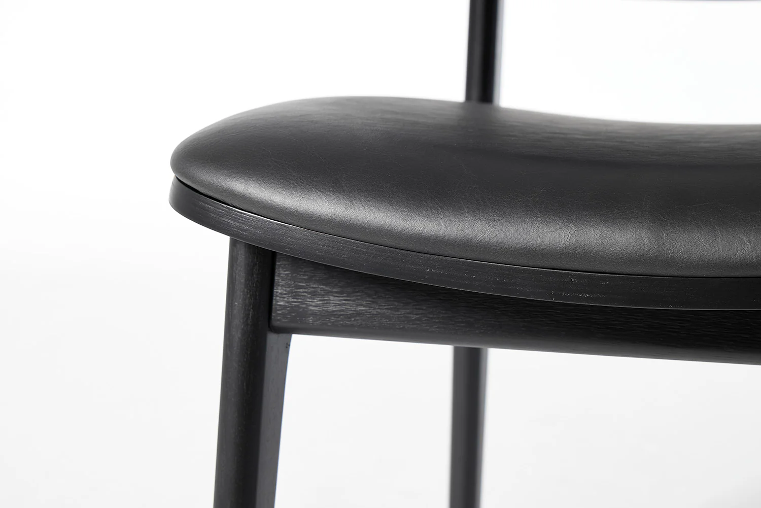 Dining Chair 02 (set of 2), Black / Black - Image 10