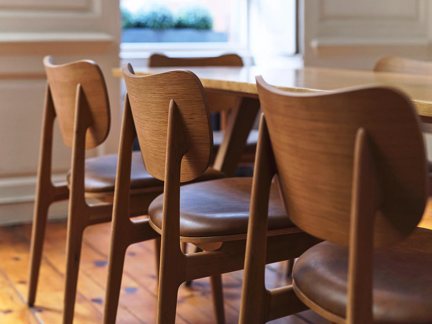 Dining Chair 02 (set of 2), Oak / Maple - Image 3