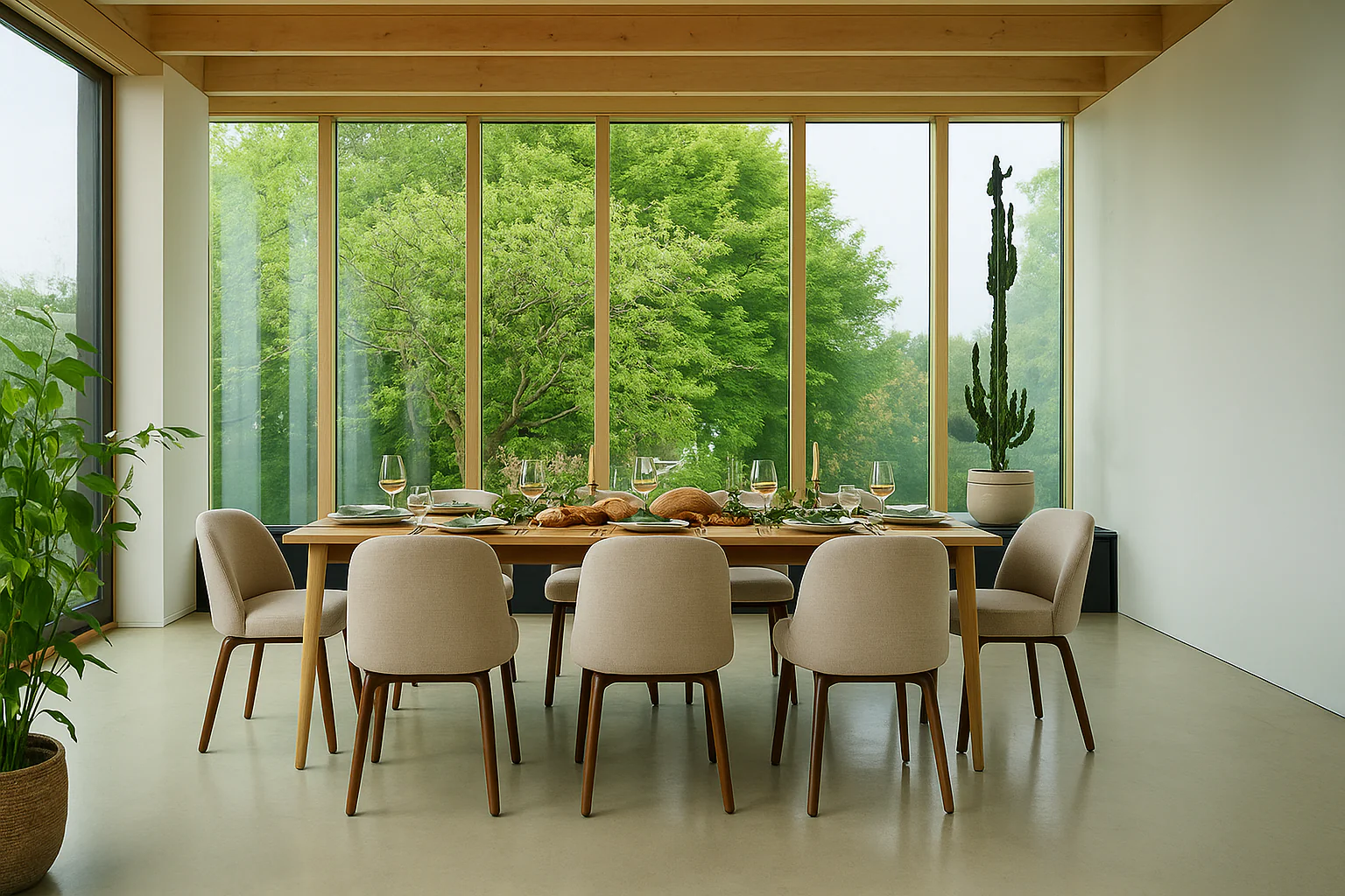 Dining Chair 05 (set of 2), Oatmeal - Image 2