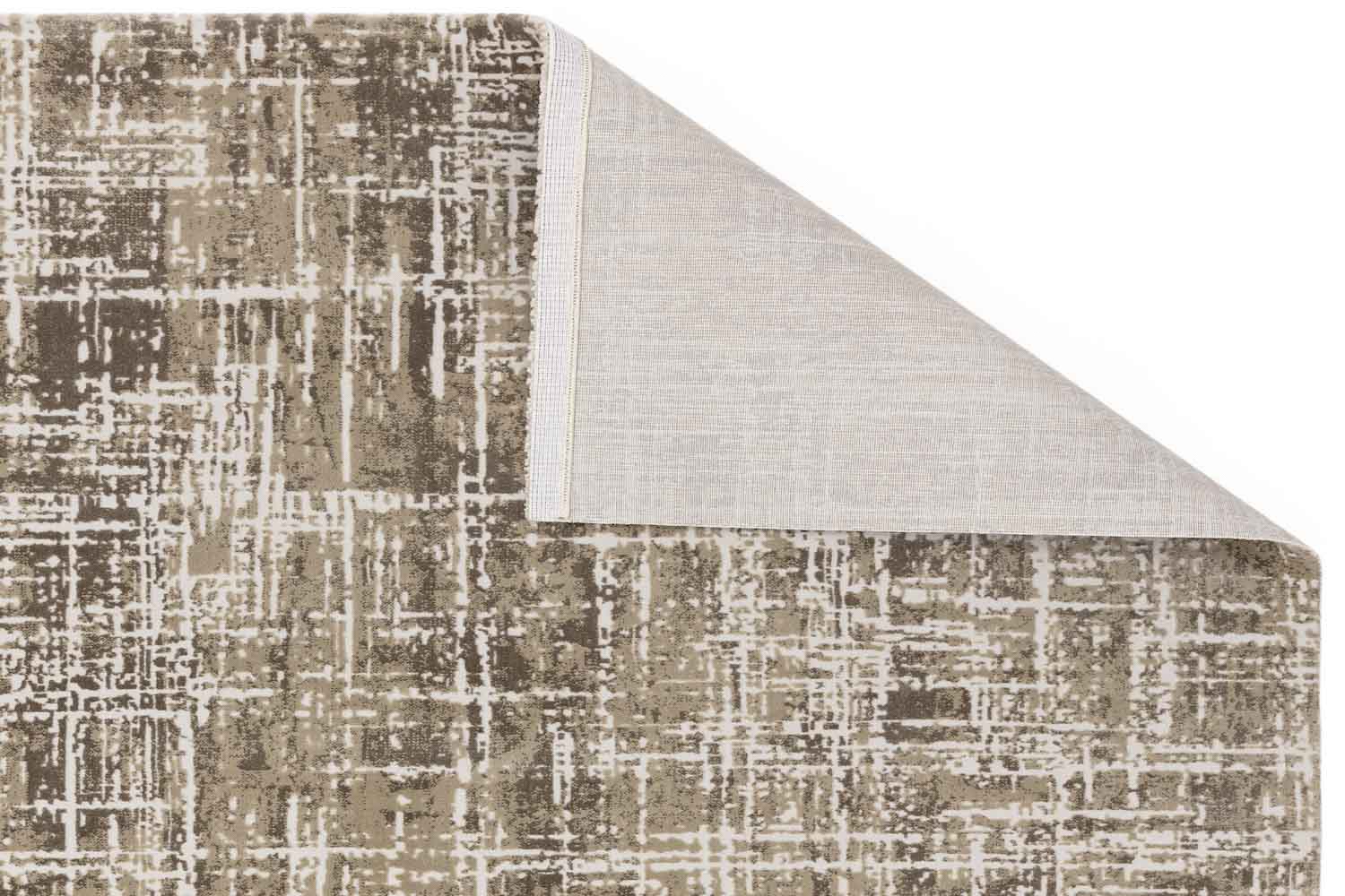 Kuza Abstract Beige Rug, 160x230 - Image 2