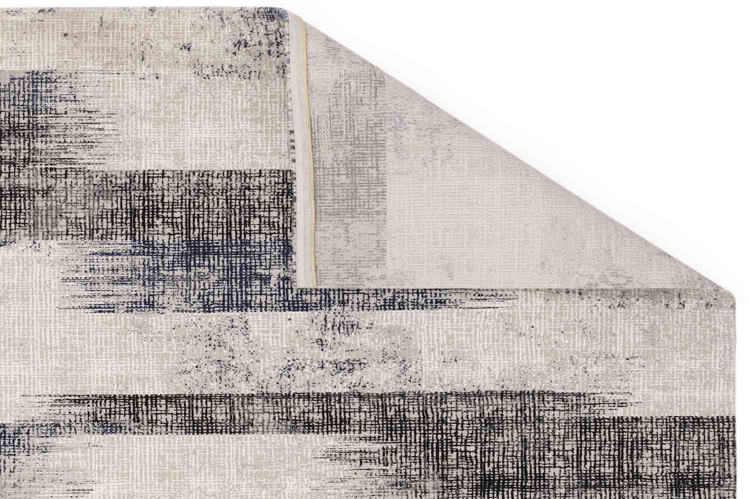 Kuza Lines Blue Rug, 120x170 - Image 3