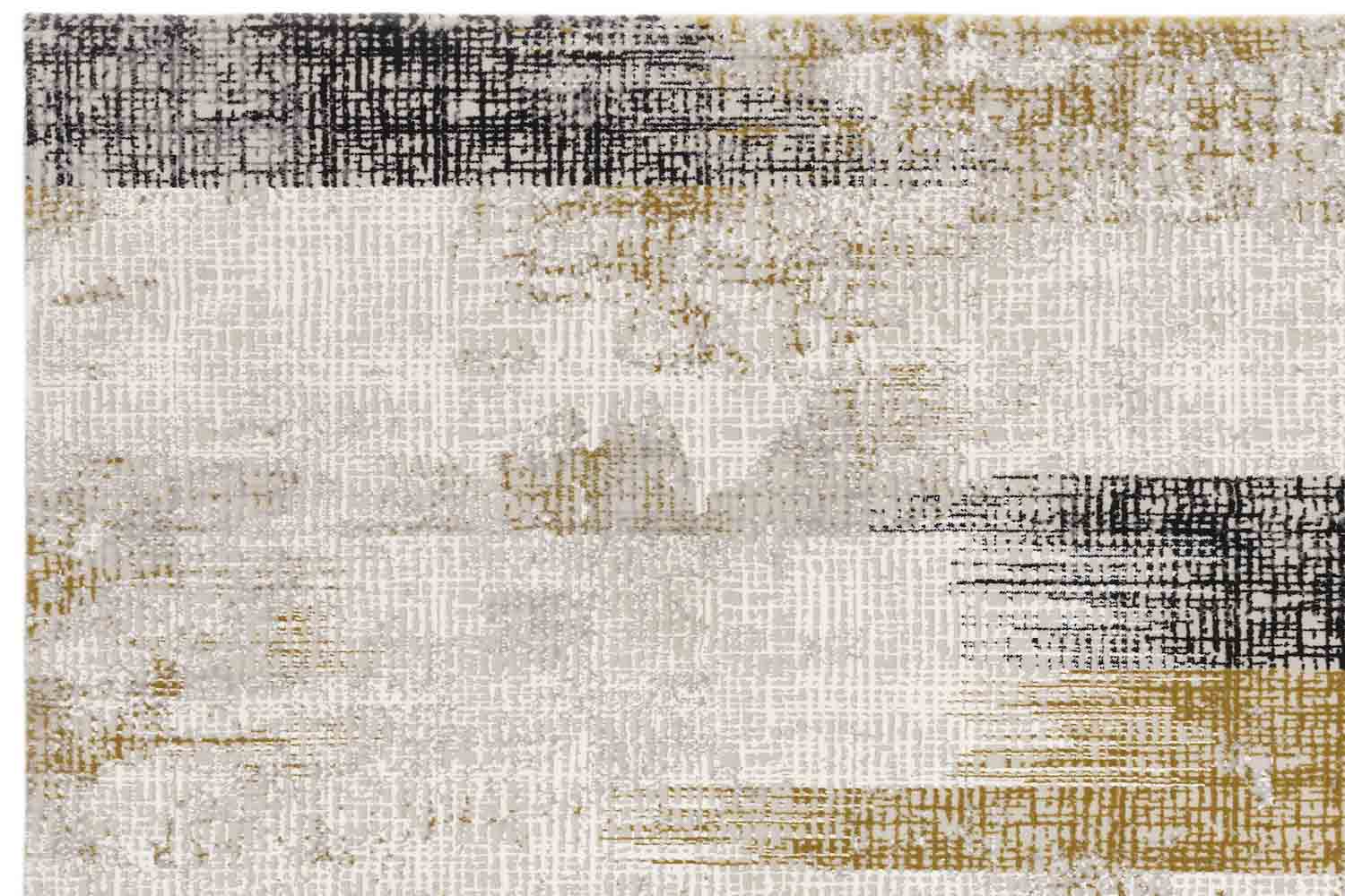 Kuza Lines Gold Rug, 160x230 - Image 2