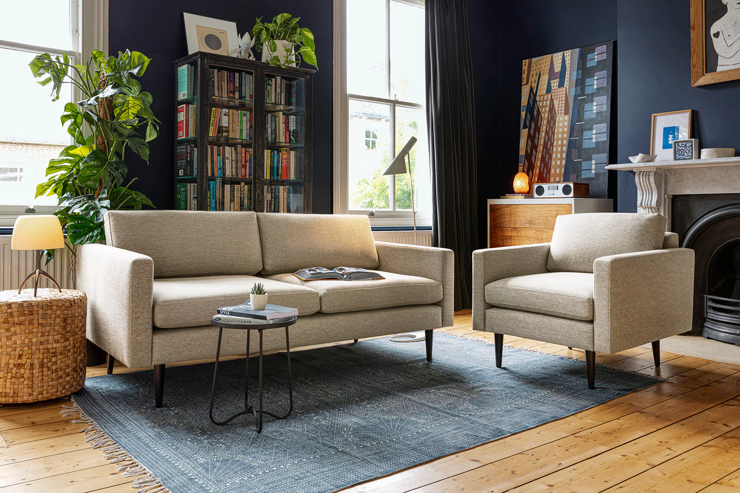 Model 01 2-Seater Sofa, Pumice - Image 2