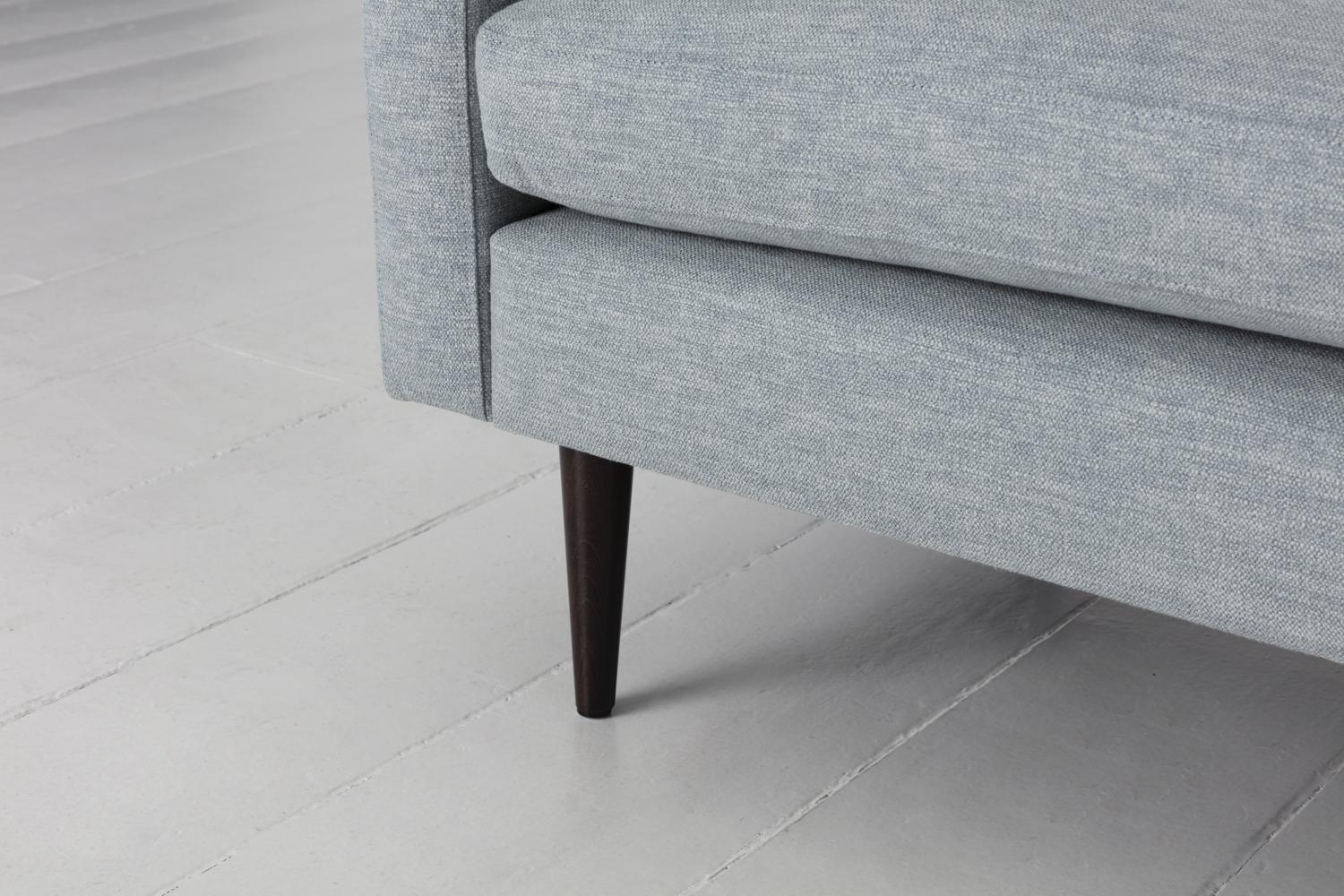 Model 01 2-Seater Sofa with Ottoman, Seaglass - Image 4