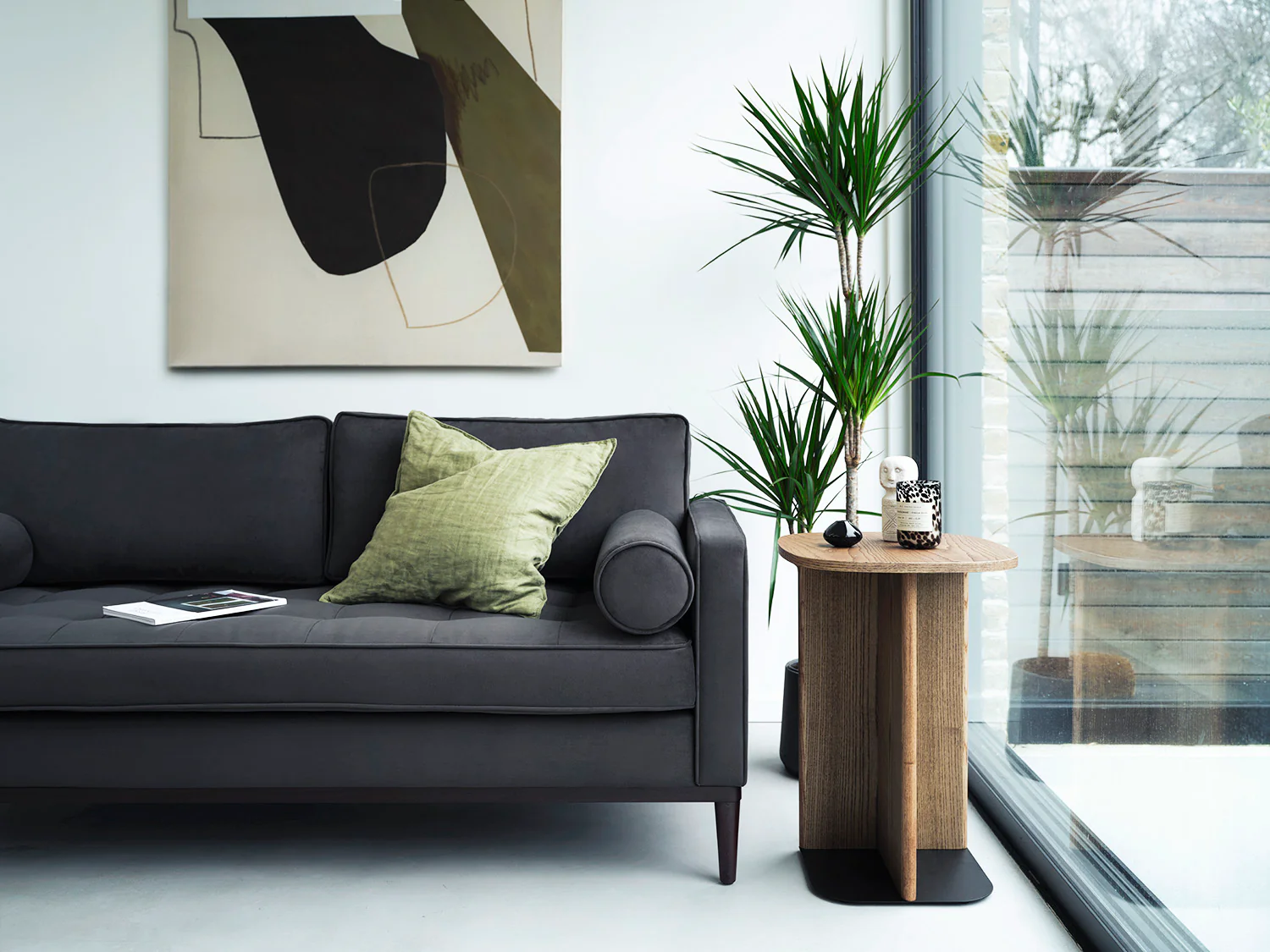 Model 02 2-Seater Sofa, Charcoal - Image 4