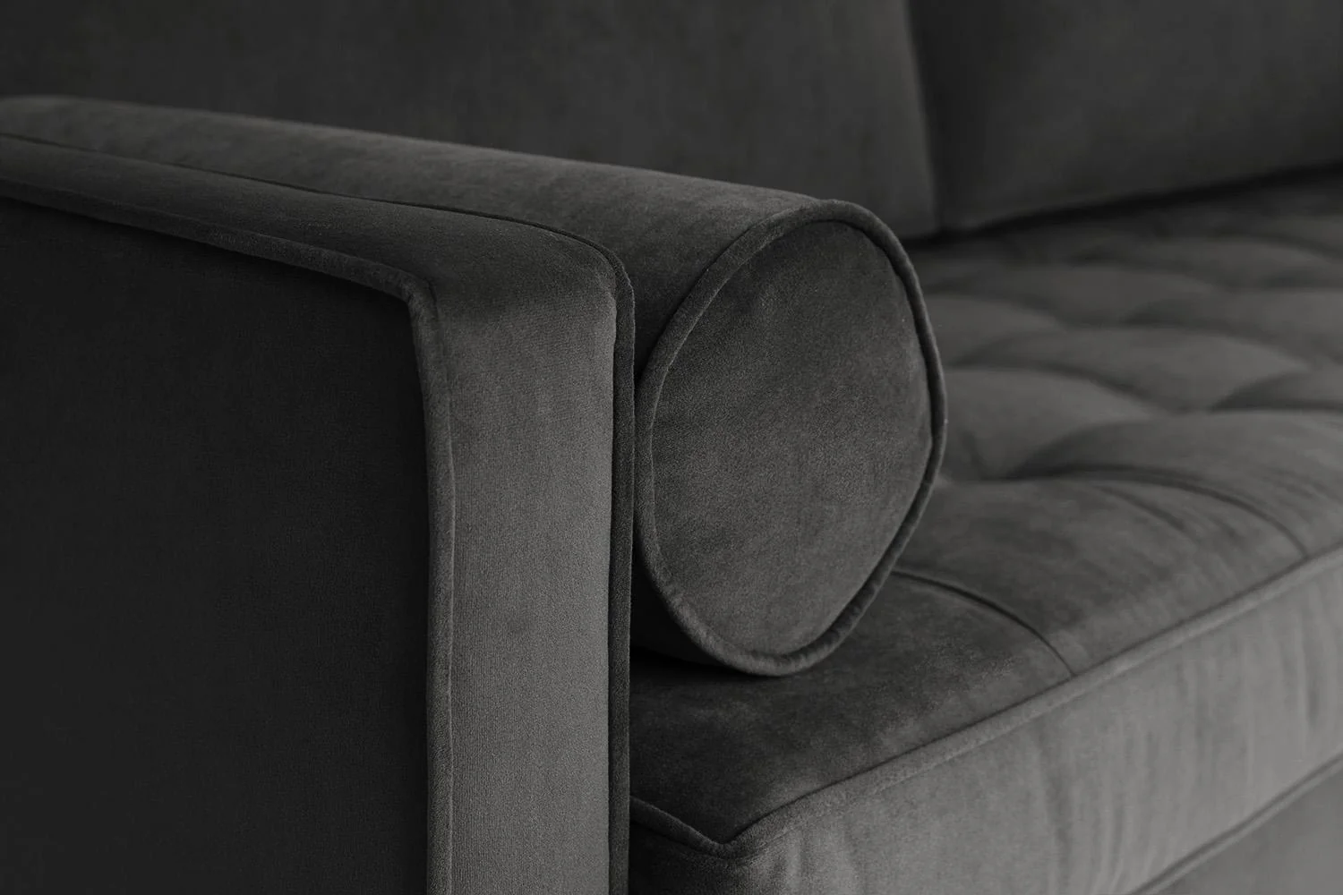 Model 02 2-Seater Sofa, Charcoal - Image 7