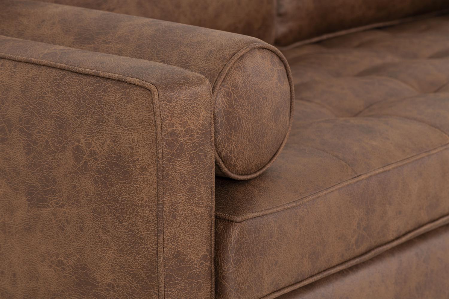 Model 02 2-Seater Sofa, Chestnut - Image 6