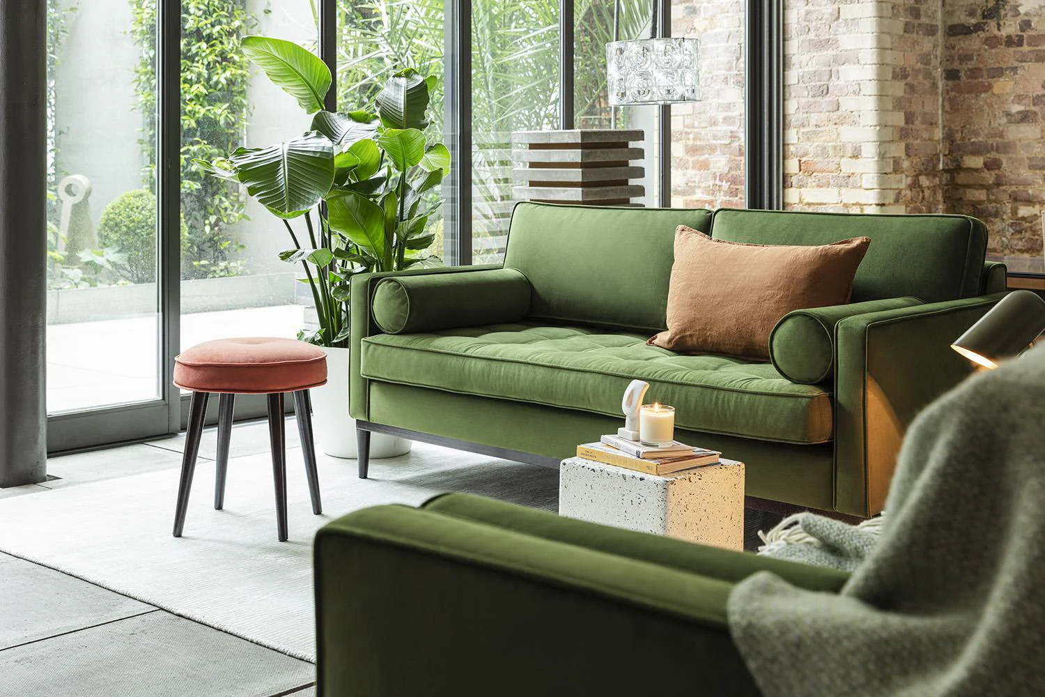 Model 02 2-Seater Sofa, Vine - Image 2