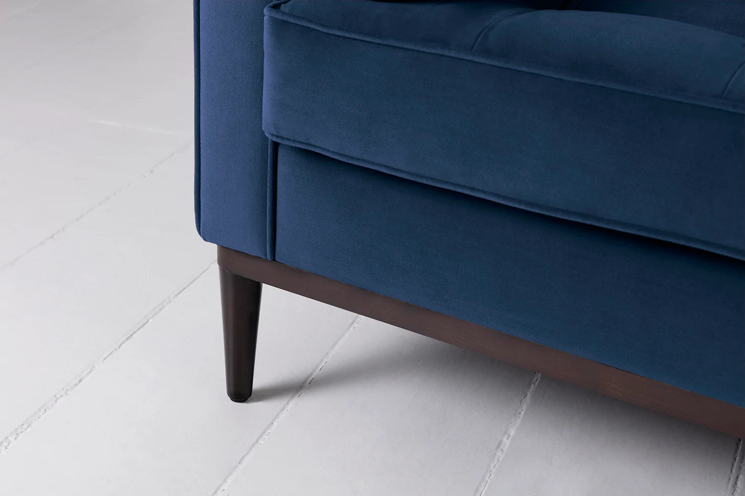 Model 02 2-Seater Sofa with Ottoman, Indigo - Image 5