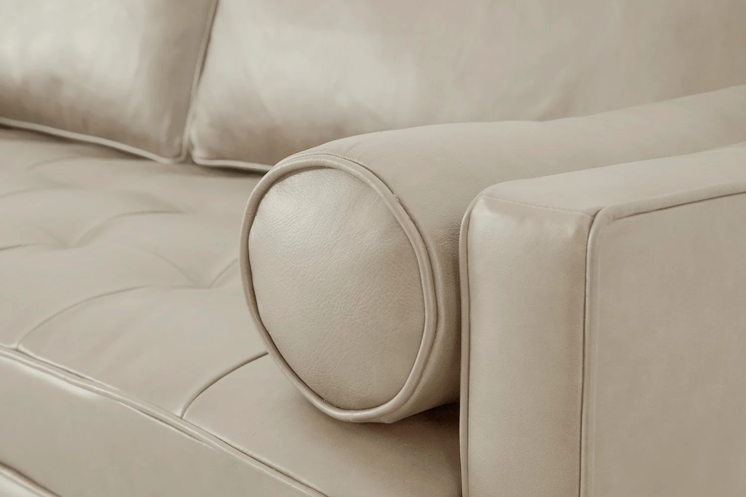 Model 02 2-Seater Sofa with Ottoman, Oyster - Image 5