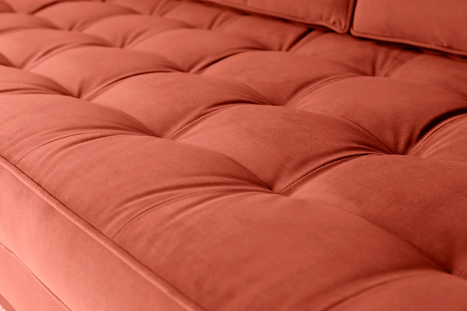 Model 02 2-Seater Sofa with Ottoman, Paprika - Image 4