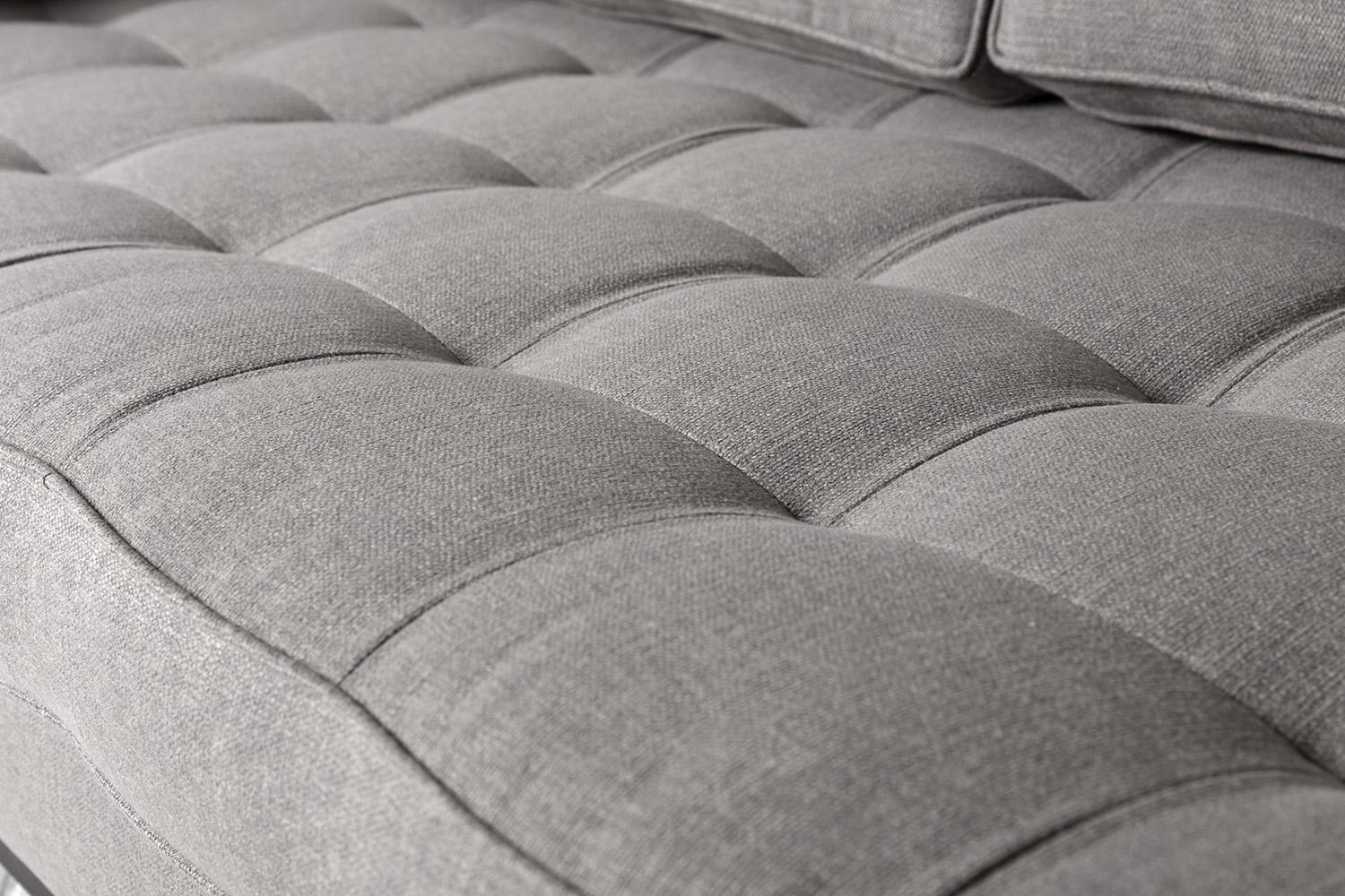 Model 02 2-Seater Sofa with Ottoman, Shadow - Image 4