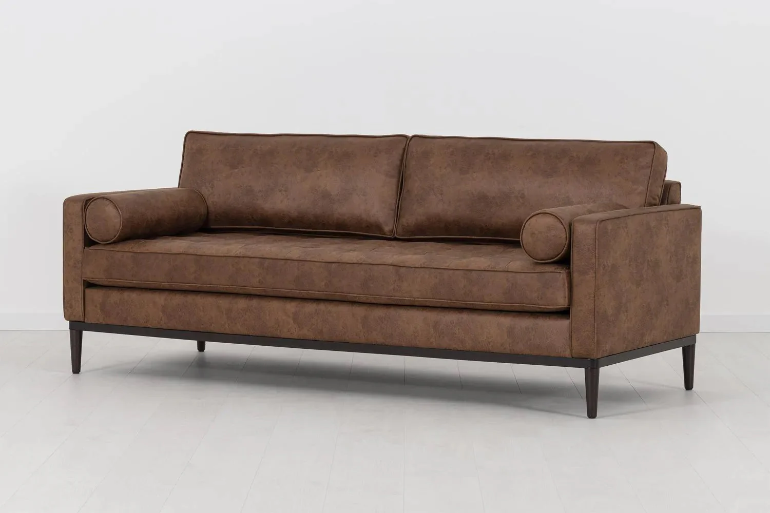 Model 02 Sofa Bed 3 Seater, Chestnut - Image 4