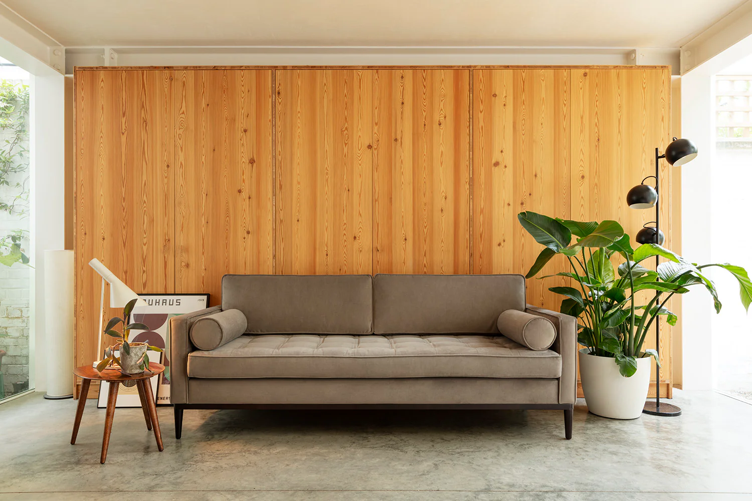 Model 02 Sofa Bed 3 Seater, Elephant - Image 3