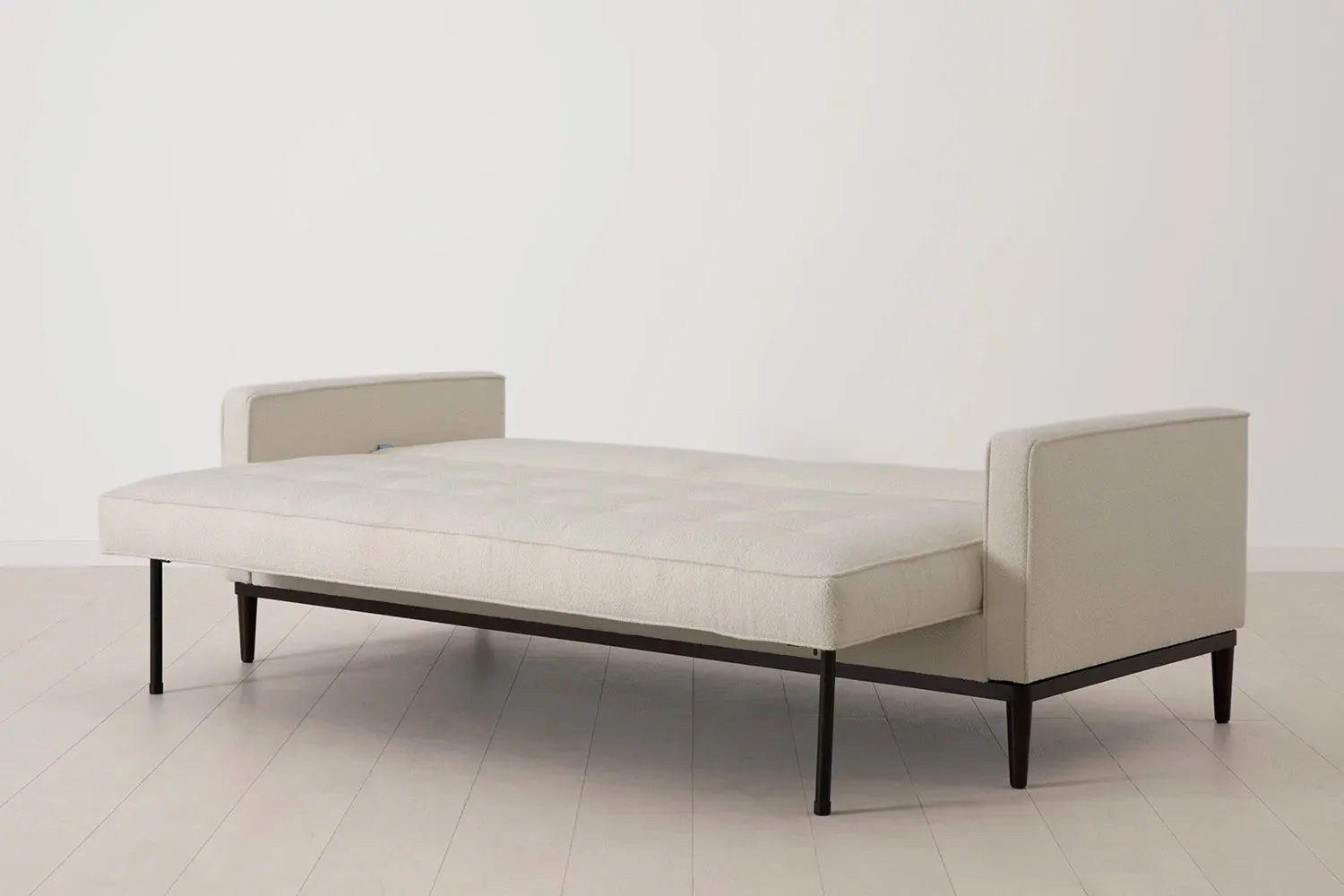 Model 02 Sofa Bed 3 Seater, Ivory - Image 7