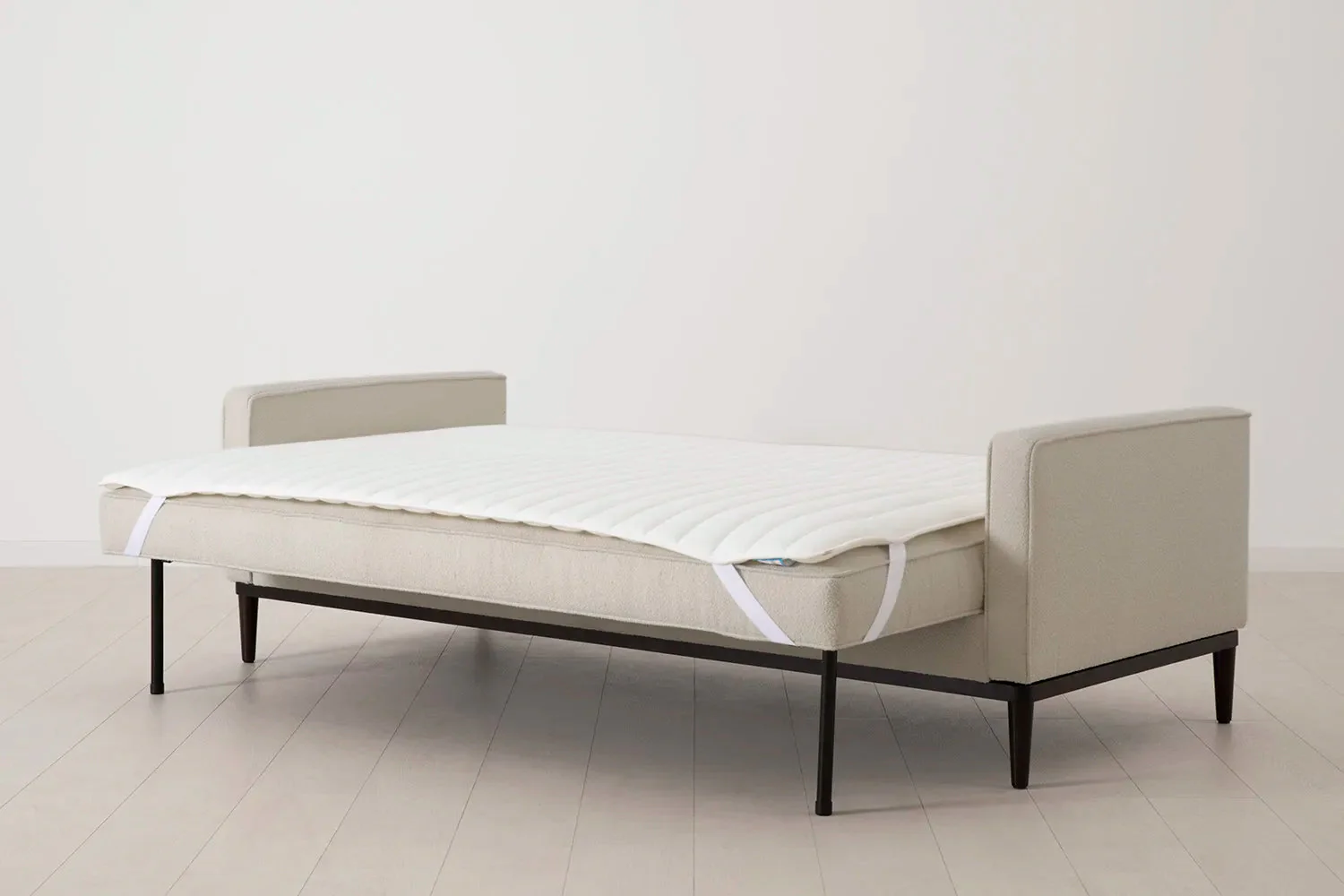 Model 02 Sofa Bed 3 Seater, Ivory - Image 8