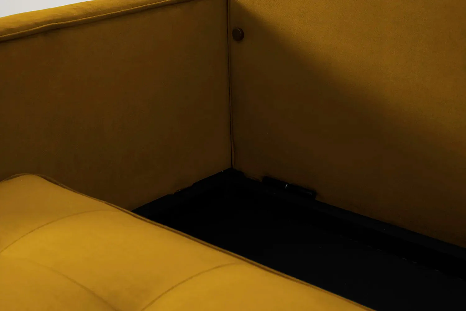 Model 02 Sofa Bed 3 Seater, Mustard - Image 13