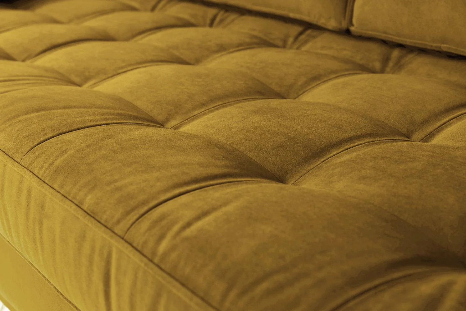 Model 02 3-Seater Sofa with Ottoman, Mustard - Image 5