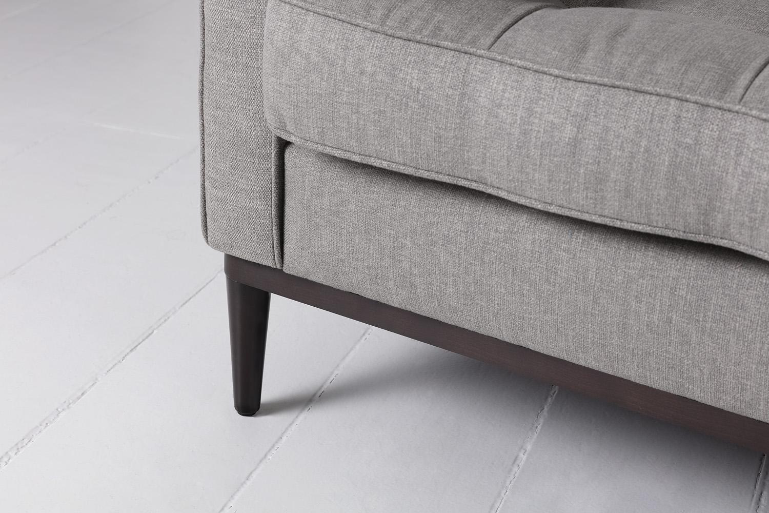 Model 02 3-Seater Sofa with Ottoman, Shadow - Image 5