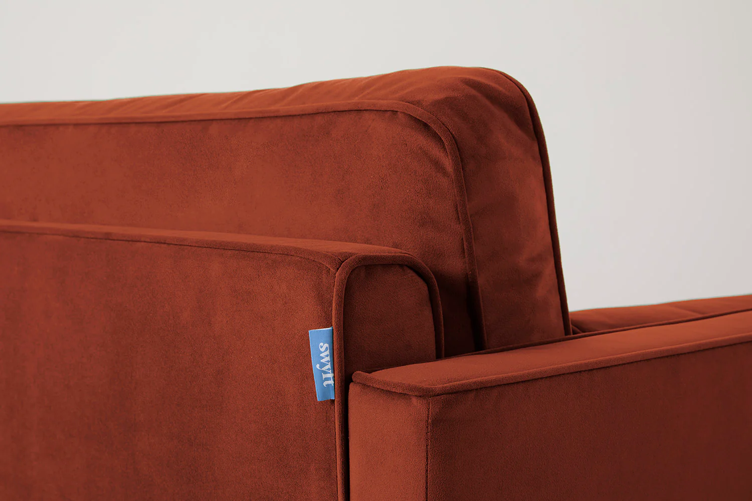 Model 02 Loveseat, Brick - Image 7