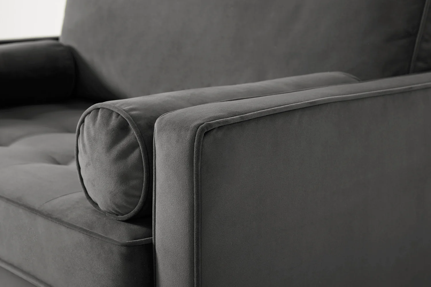 Model 02 Loveseat, Charcoal - Image 6