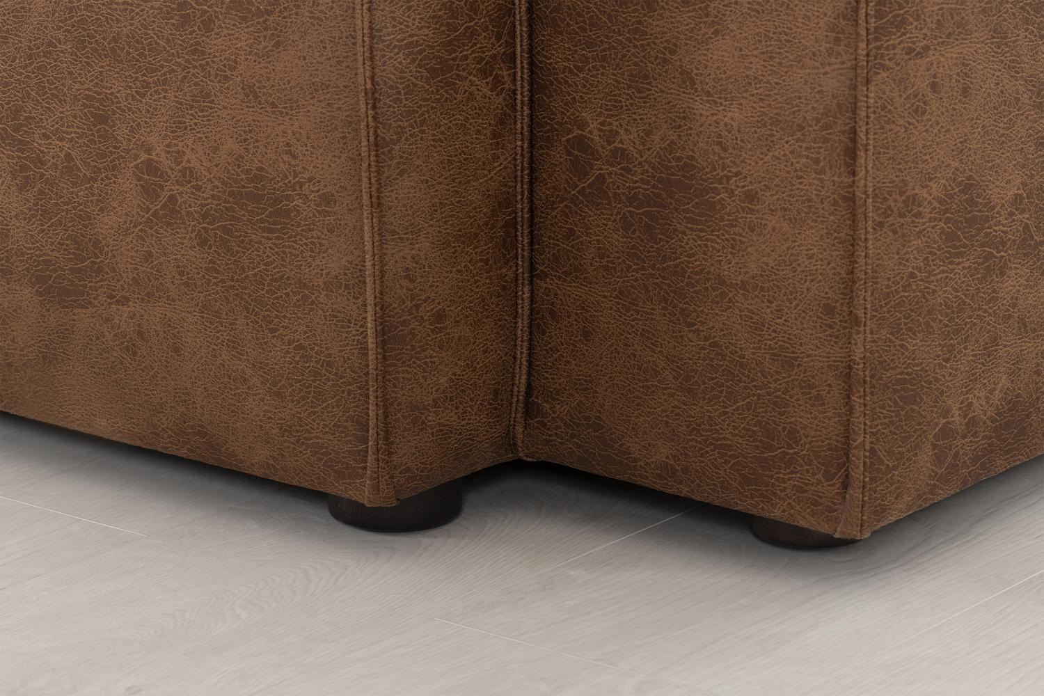 Model 03 2-Seater Left Chaise Sofa, Chestnut - Image 8