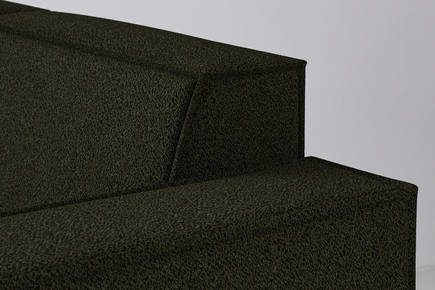 Model 03 2-Seater Right Chaise Sofa, Fern - Image 7