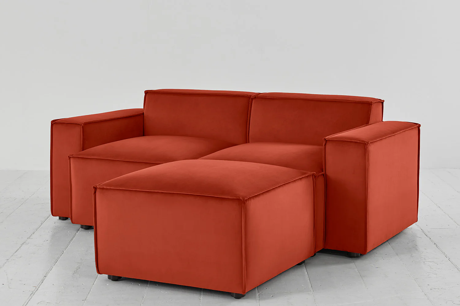 Model 03 2-Seater Right Chaise Sofa, Paprika - Image 3