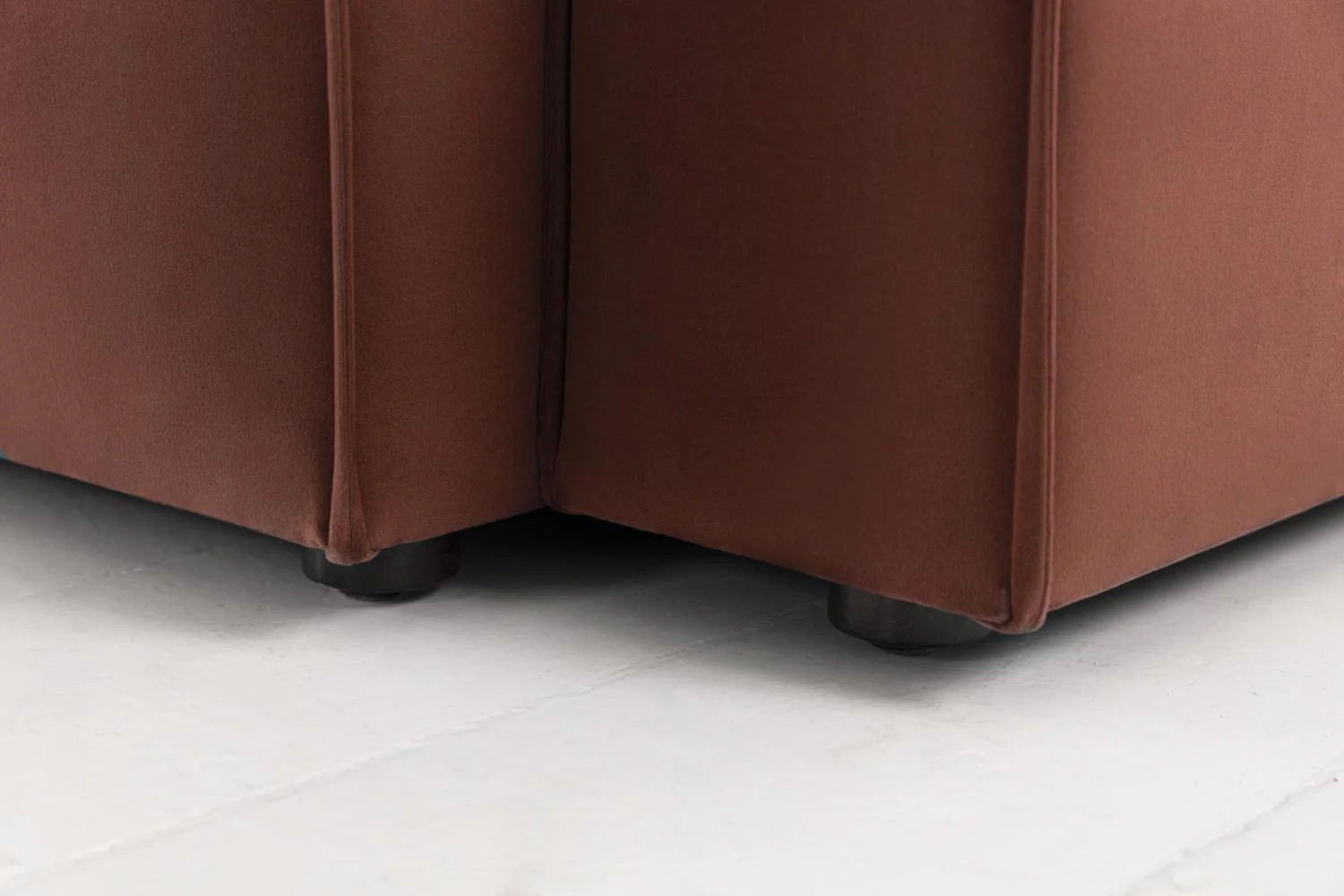 Model 03 3-Seater Left Chaise Sofa, Brick - Image 6