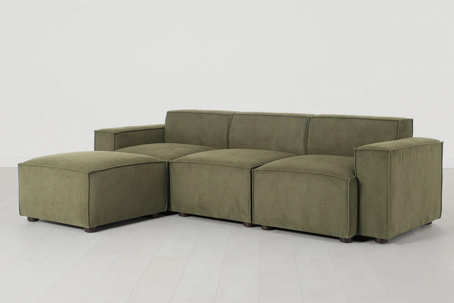 Model 03 3-Seater Left Chaise Sofa, Fennel - Image 2