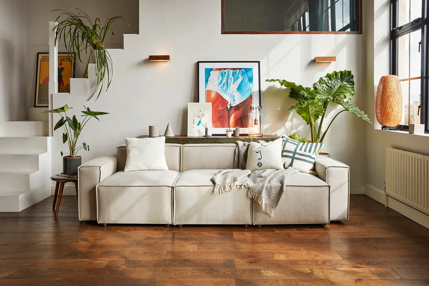 Model 03 3-Seater Sofa, Pumice - Image 2