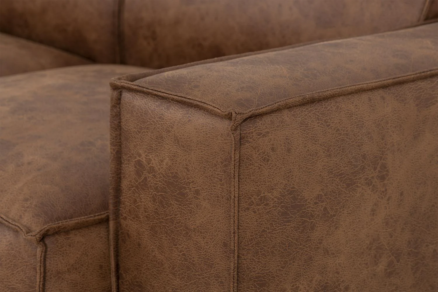 Model 03 Corner Sofa, Chestnut - Image 9