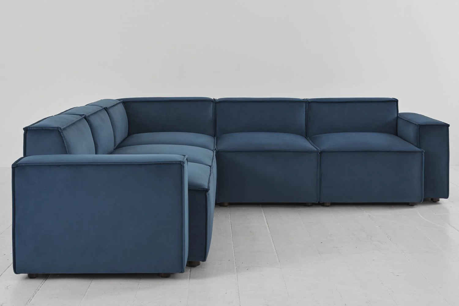 Model 03 Corner Sofa, Teal - Image 4