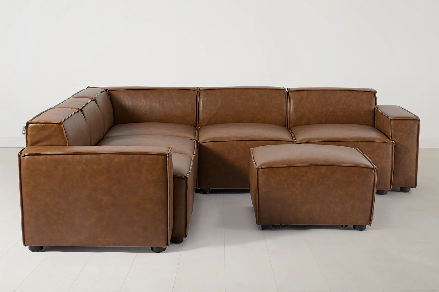 Model 03 Corner Sofa with Ottoman, Maple - Image 4