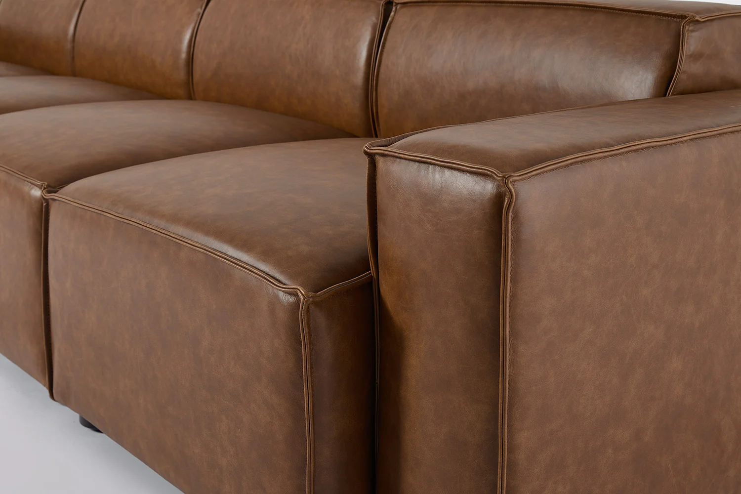 Model 03 Corner Sofa with Ottoman, Maple - Image 7
