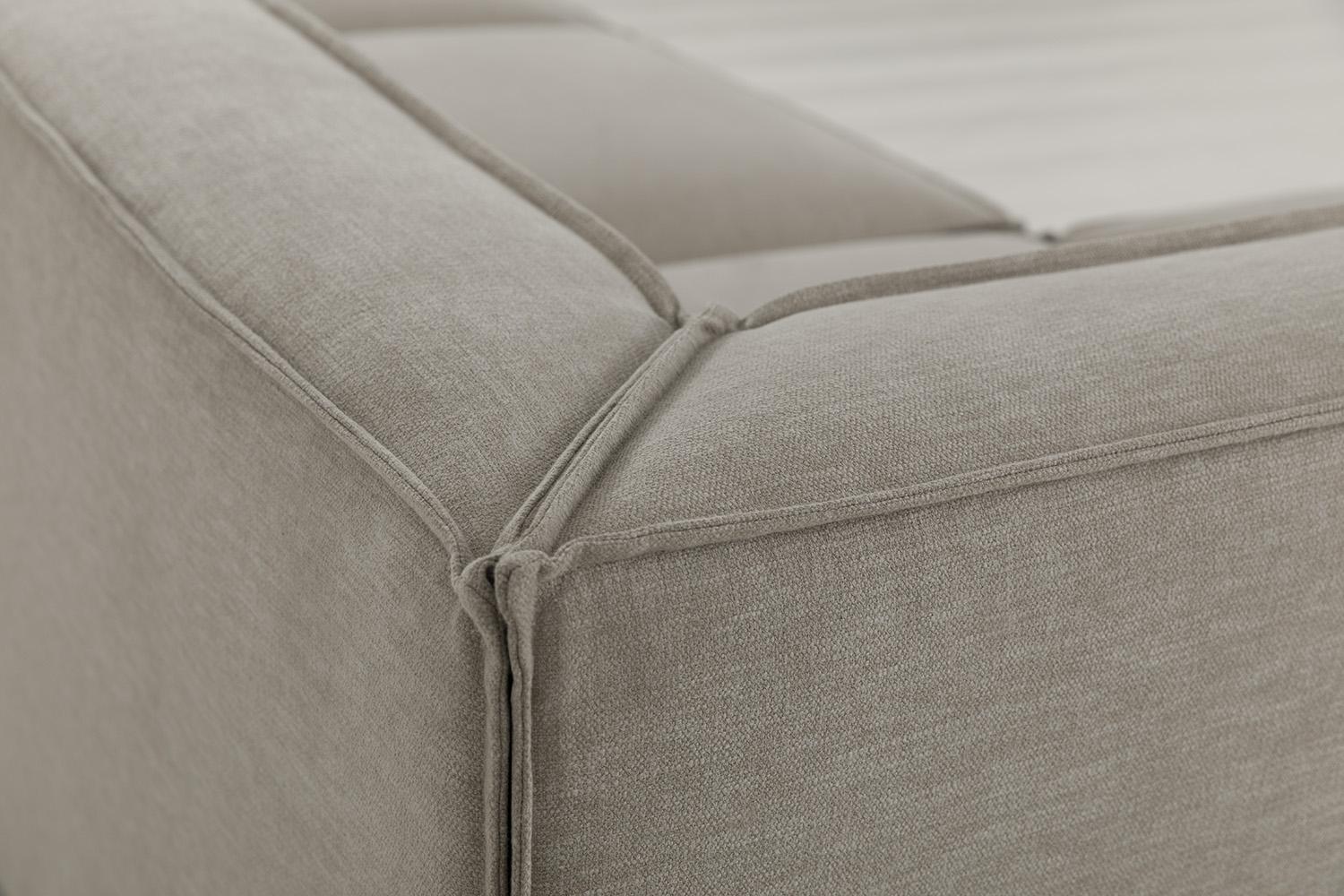 Model 03 Corner Sofa with Ottoman, Pumice - Image 11